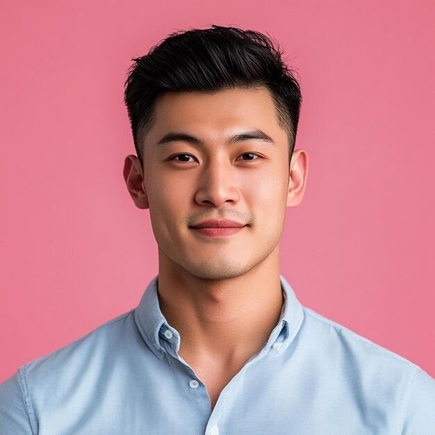Portrait of a confident young smart looking man Premium AI generated image
