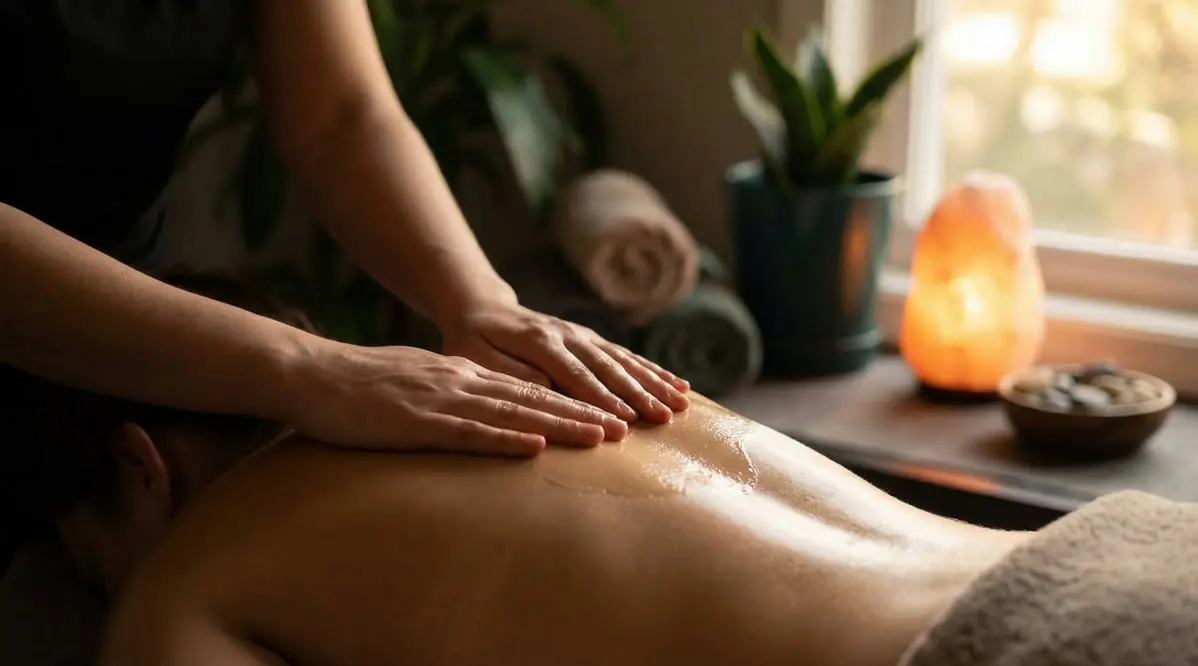 full body oil massage