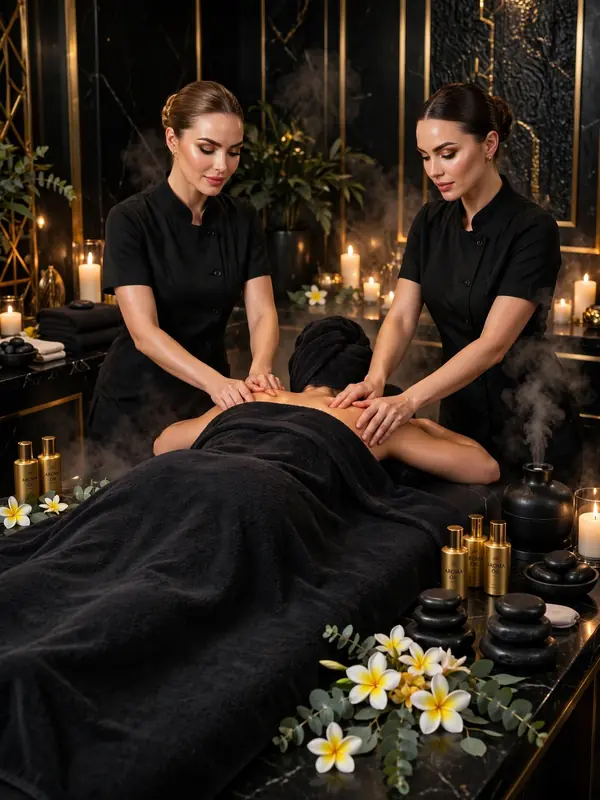 luxury sandwich massage