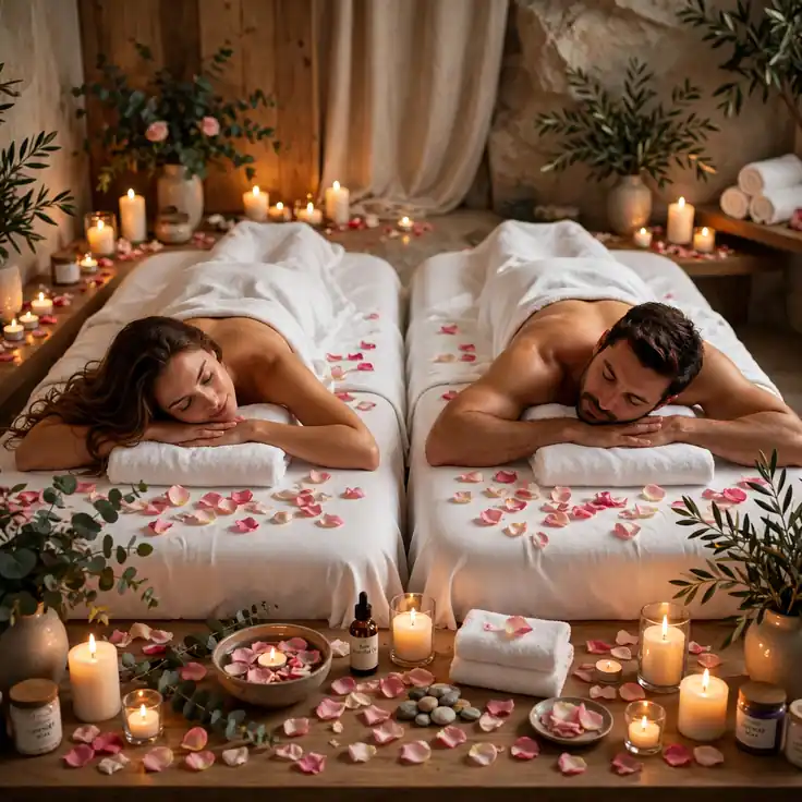 couple-massage-rose-petals